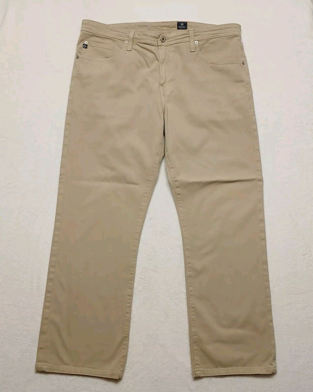 AG Adriano Goldschmied The Protégé Straight Leg 5 Pocket Pants Size 38x30